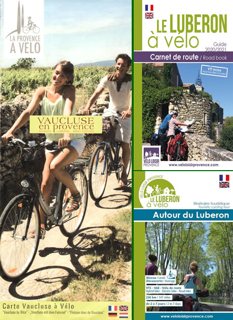 Guides de la Provence à vélo et Le Luberon à vélo