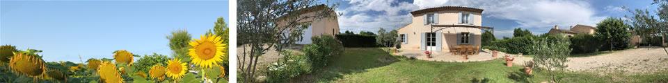 Cottage classe 4 épis et labellise par l'antenne Vaucluse de Gites de France